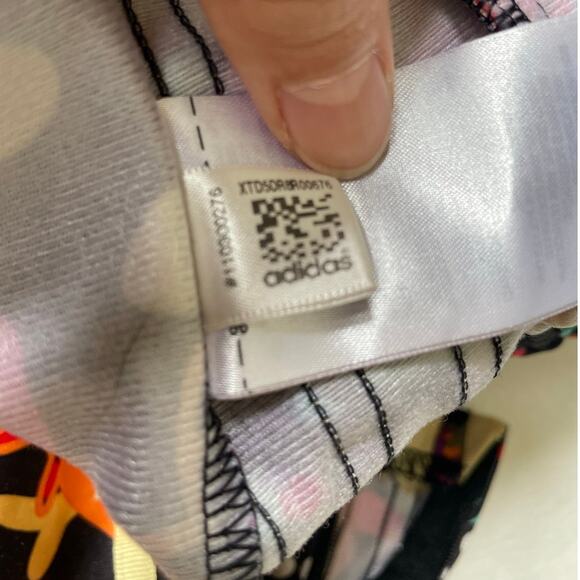 Adidas Maracatu Tropical Track Pants Women's Medium Gold Trefoil Colorful Rare - Picture 10 of 10